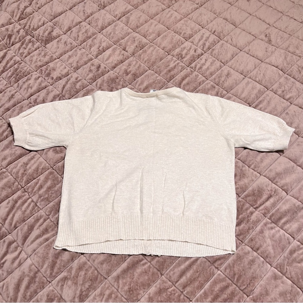 Pearl Short Sleeved Cardigan - Picture 2 of 10